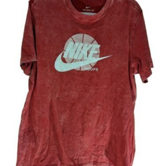 Nike Futura Washed Basketball Graphic Tee Just Do It Swoosh T-shirt Men's Size M - Picture 2 of 10